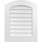 Ekena Millwork Arch Top Surface Mount PVC Gable Vent: Functional, w/ 3-1/2"W x 1"P Standard Frame, 22"W x 28"H GVPAR22X2801SF - alternate 1